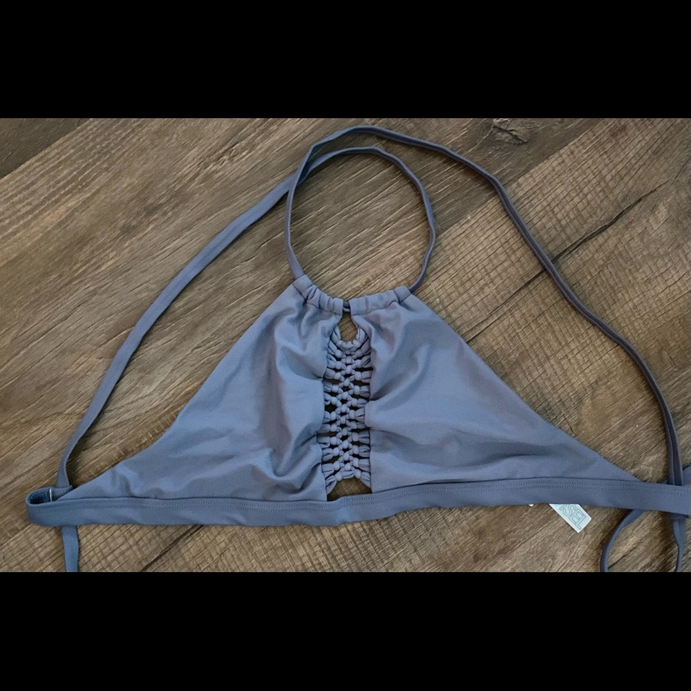 ZUMIEZ Damsel Halter Bikini Top